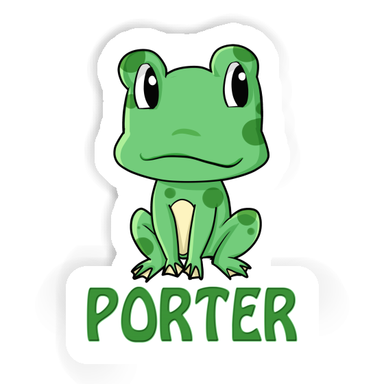 Sticker Porter Frosch Gift package Image