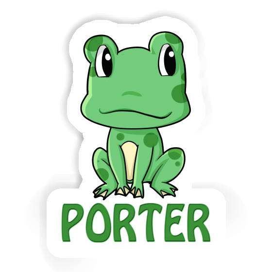 Autocollant Porter Grenouille Image