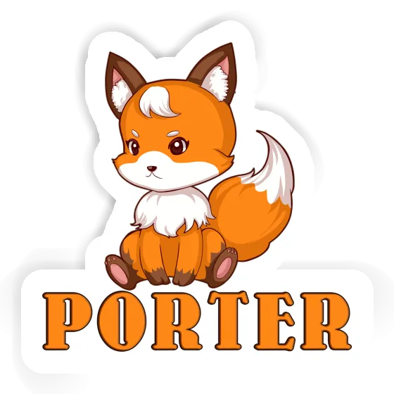 Sticker Fuchs Porter Laptop Image