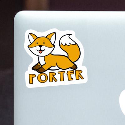 Sticker Porter Fox Notebook Image