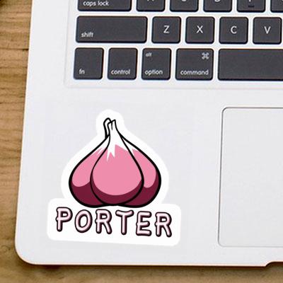 Sticker Knoblauch Porter Image