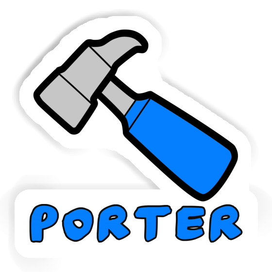 Hammer Sticker Porter Notebook Image