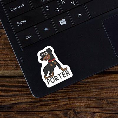 Sticker Pinscher Porter Laptop Image