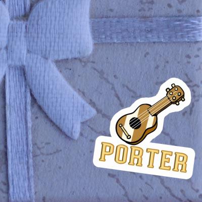 Porter Sticker Gitarre Notebook Image