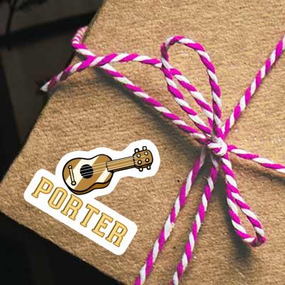 Guitare Autocollant Porter Gift package Image