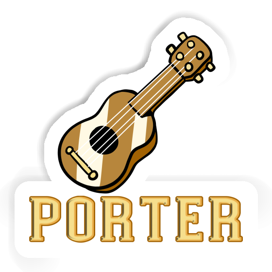 Guitare Autocollant Porter Gift package Image