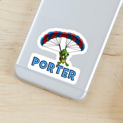 Sticker Porter Paraglider Laptop Image