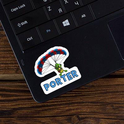 Sticker Porter Paraglider Notebook Image