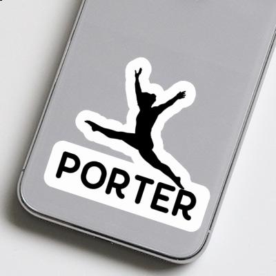 Autocollant Gymnaste Porter Gift package Image