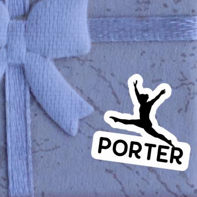 Sticker Porter Gymnastin Notebook Image