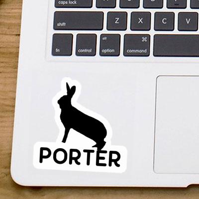 Lapin Autocollant Porter Notebook Image