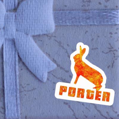 Rabbit Sticker Porter Image