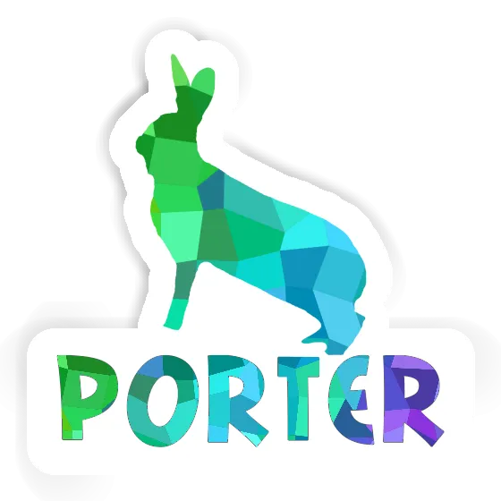 Sticker Porter Rabbit Image