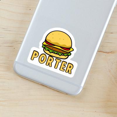 Sticker Porter Cheeseburger Image