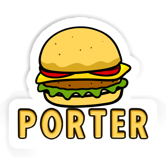 Autocollant Porter Cheeseburger Gift package Image
