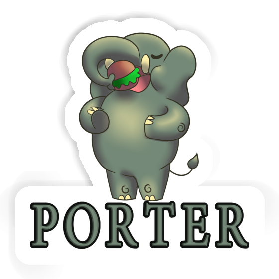 Hamburger Sticker Porter Image