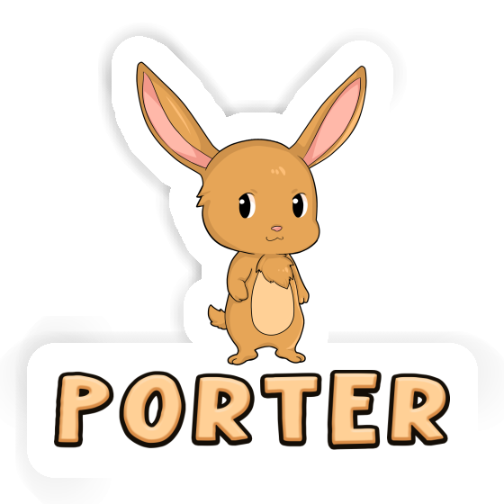 Hase Sticker Porter Notebook Image