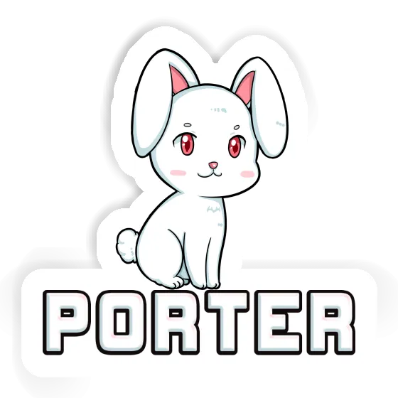 Rabbit Sticker Porter Image