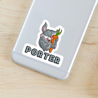 Porter Sticker Osterhase Gift package Image