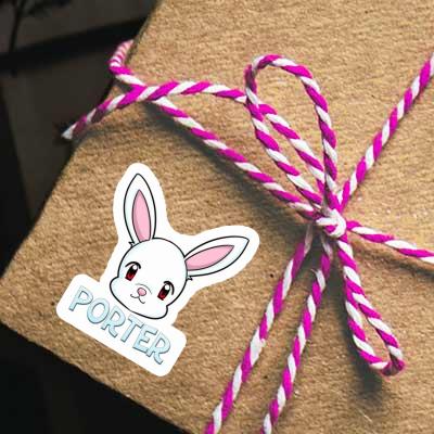 Sticker Hare Porter Gift package Image