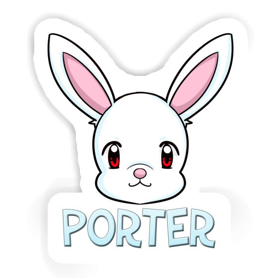 Sticker Hare Porter Notebook Image
