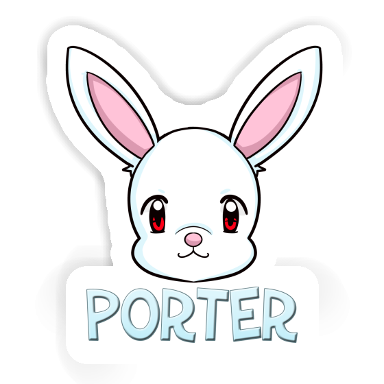 Porter Sticker Hase Gift package Image