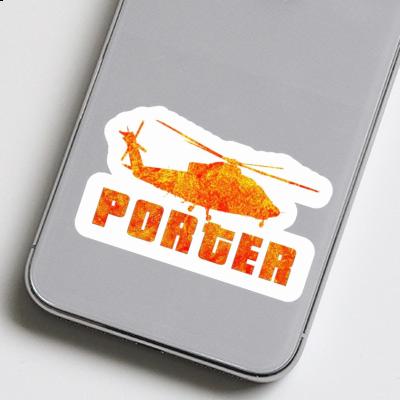 Porter Sticker Helicopter Notebook Image