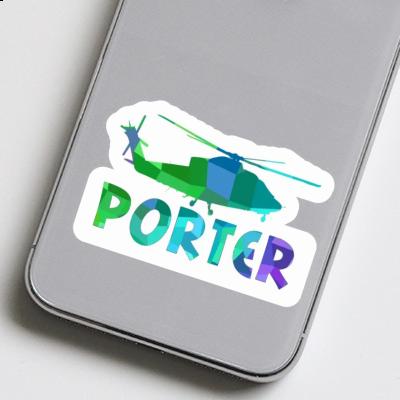 Porter Autocollant Hélicoptère Image