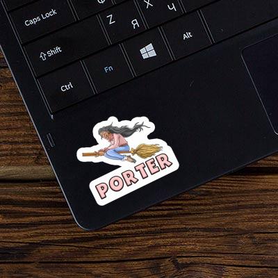 Sticker Teacher Porter Laptop Image