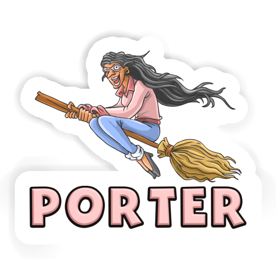 Sticker Teacher Porter Laptop Image