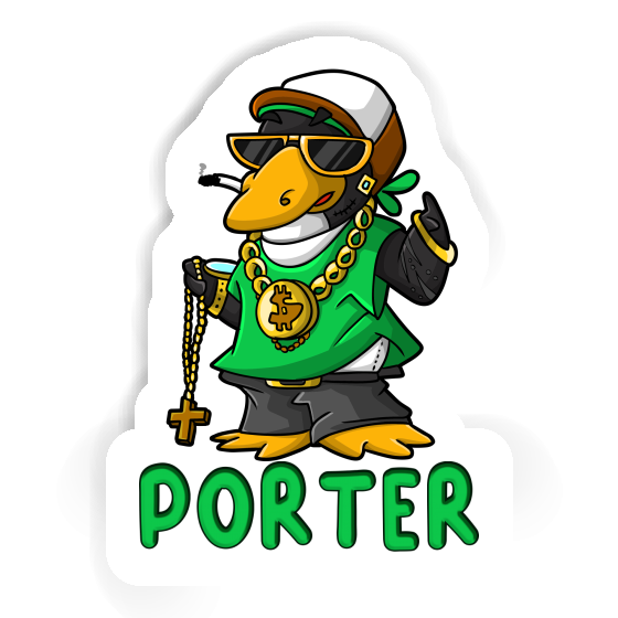 Sticker Pinguin Porter Image