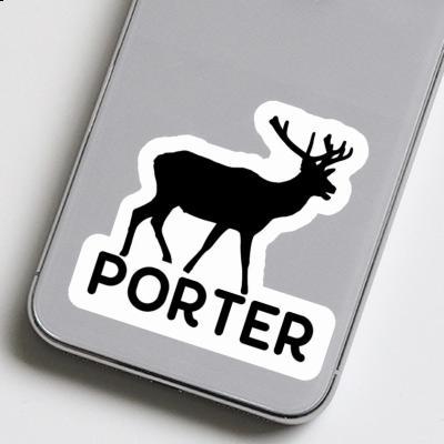 Sticker Deer Porter Image