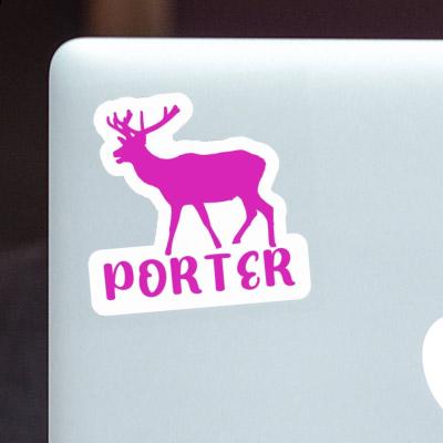 Deer Sticker Porter Image