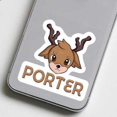 Deerhead Sticker Porter Gift package Image