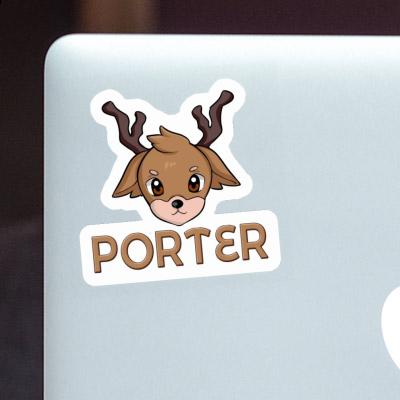 Sticker Hirsch Porter Notebook Image