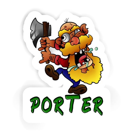 Sticker Porter Forester Gift package Image