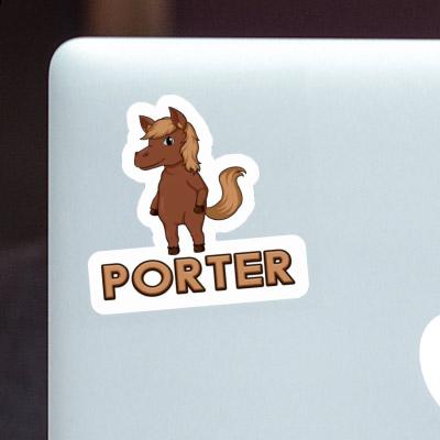 Sticker Pferd Porter Gift package Image