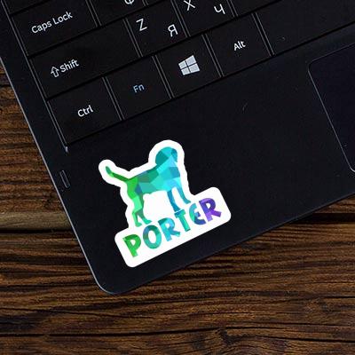 Sticker Porter Dog Notebook Image