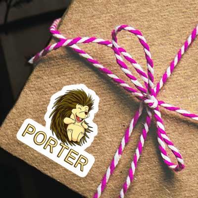 Aufkleber Porter Igel Gift package Image