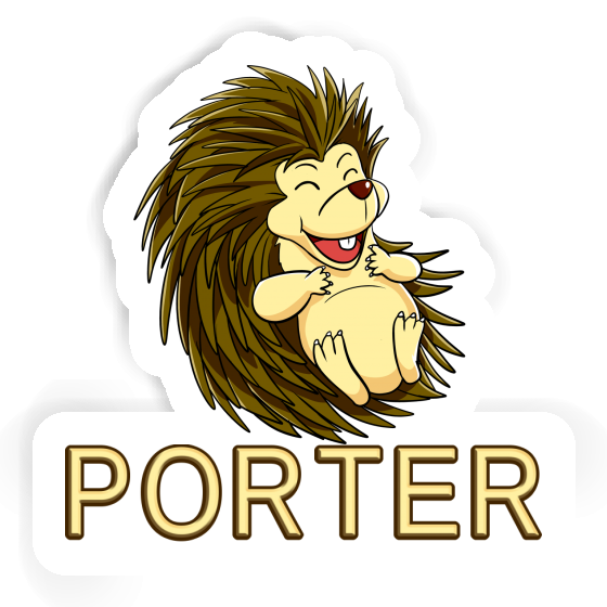 Porter Sticker Hedgehog Image