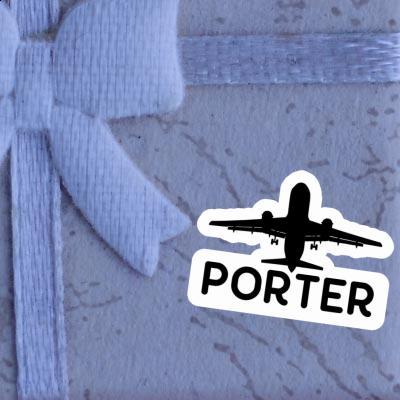 Porter Sticker Jumbo-Jet Notebook Image