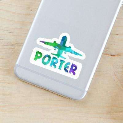 Sticker Porter Jumbo-Jet Image