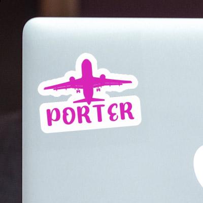 Porter Autocollant Jumbo-Jet Laptop Image