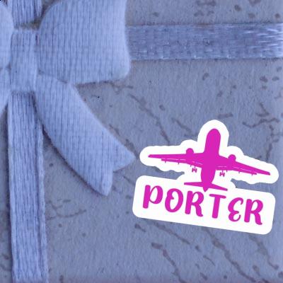 Sticker Porter Jumbo-Jet Gift package Image