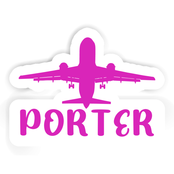 Porter Autocollant Jumbo-Jet Gift package Image