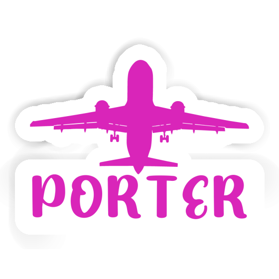 Porter Sticker Jumbo-Jet Image