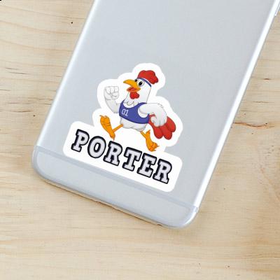 Sticker Porter Chicken Laptop Image