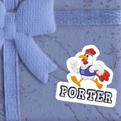 Sticker Porter Läufer Gift package Image