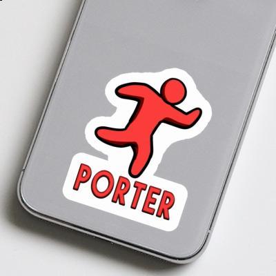 Porter Autocollant Joggeur Gift package Image