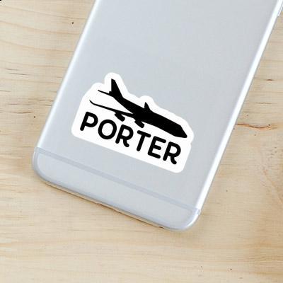 Sticker Jumbo-Jet Porter Image